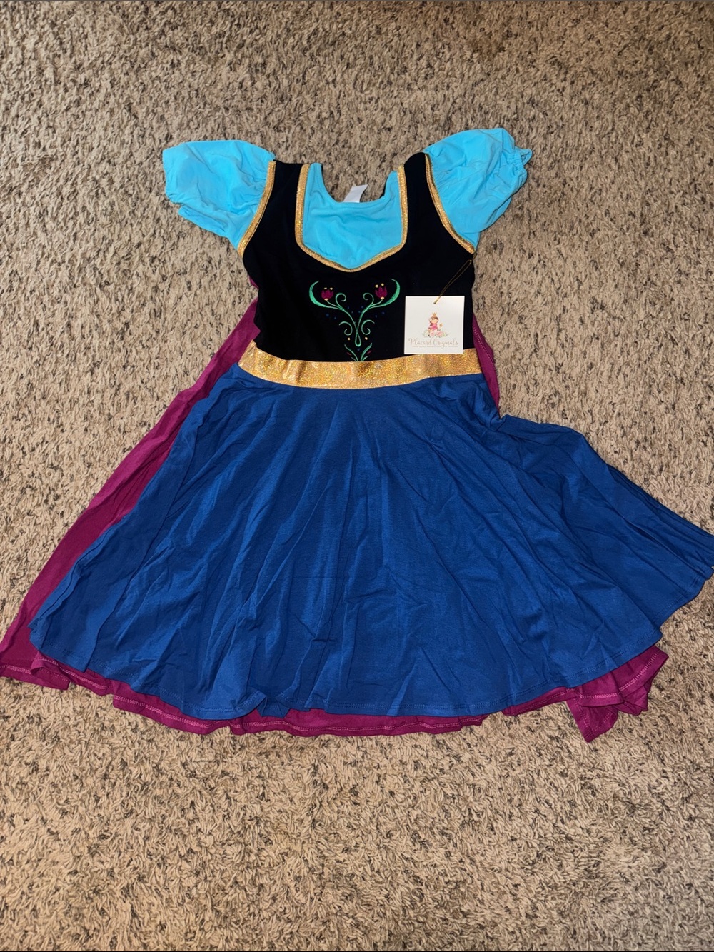 Frozen Anna-Inspired Placard Original Fredd
